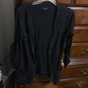 American Eagle Long Button Up Cardigan